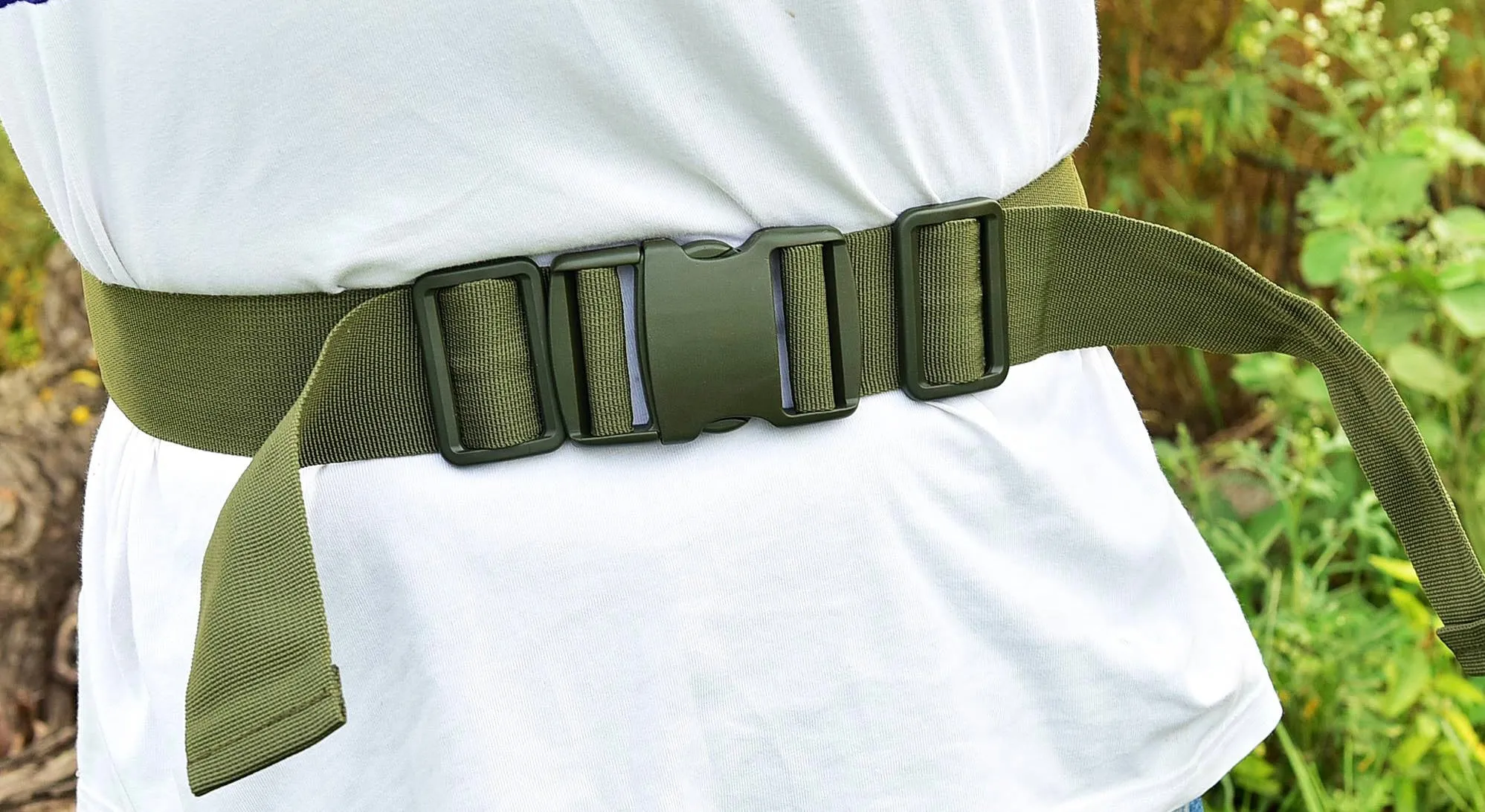 ALICE Kidney Pad Belt Kidney Strap Belt -Tactical Belt-Hip Belt For Framed Rucksack LC-2/ ALICE Pack Olive Green