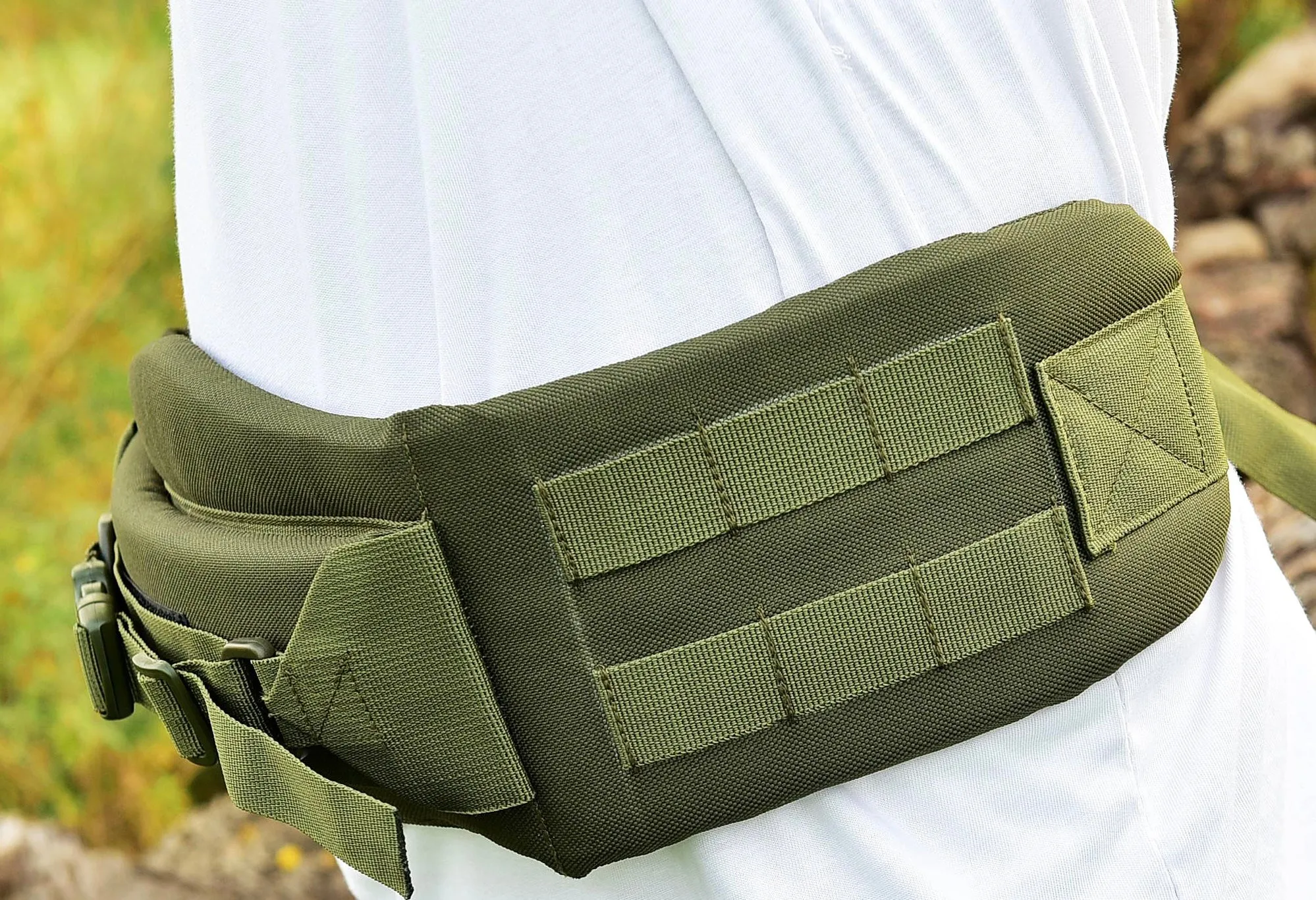 ALICE Kidney Pad Belt Kidney Strap Belt -Tactical Belt-Hip Belt For Framed Rucksack LC-2/ ALICE Pack Olive Green