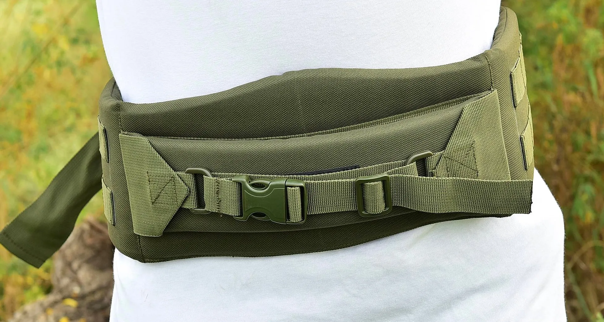 ALICE Kidney Pad Belt Kidney Strap Belt -Tactical Belt-Hip Belt For Framed Rucksack LC-2/ ALICE Pack Olive Green