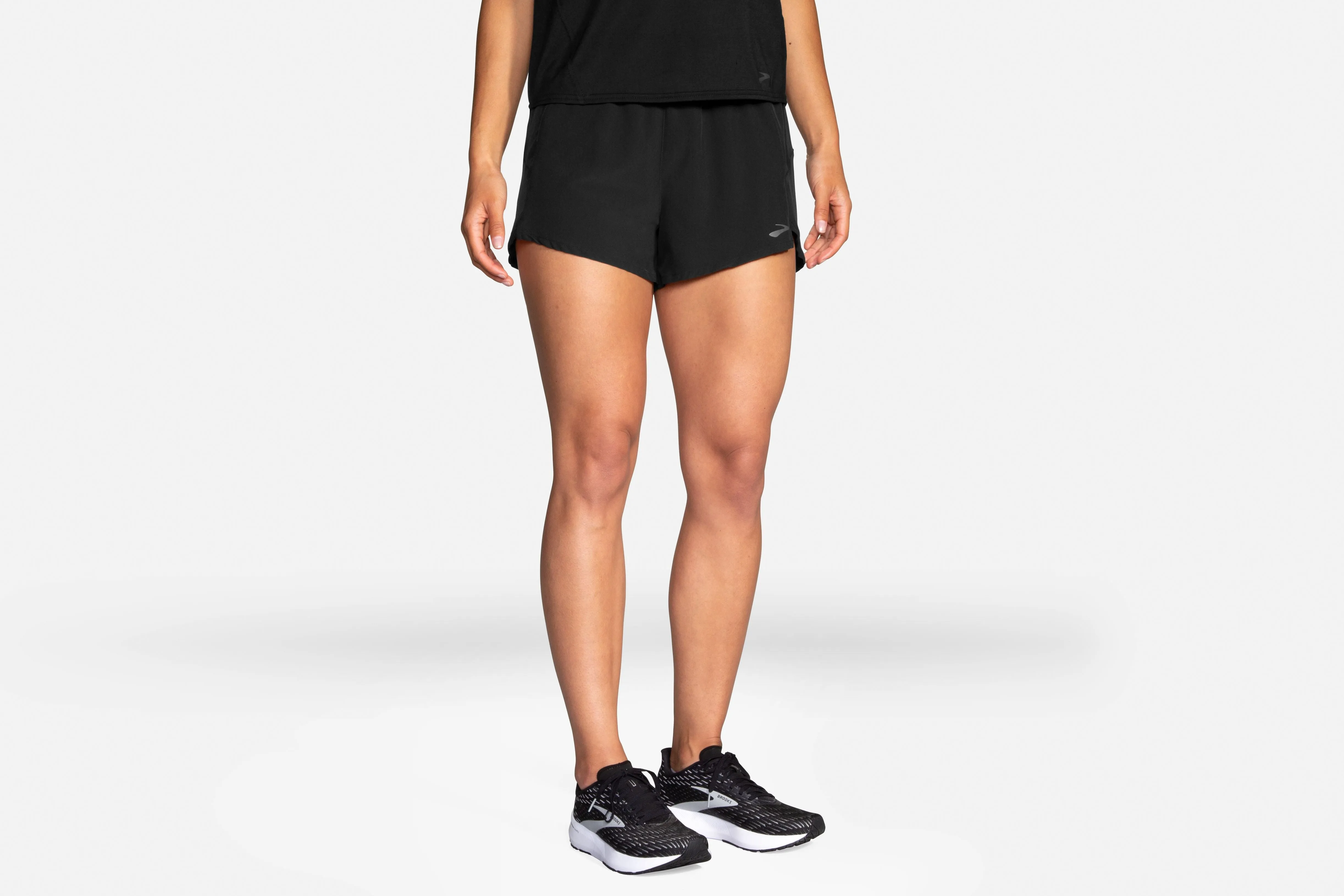 Brooks | Chaser 3" Short | Women's | Black