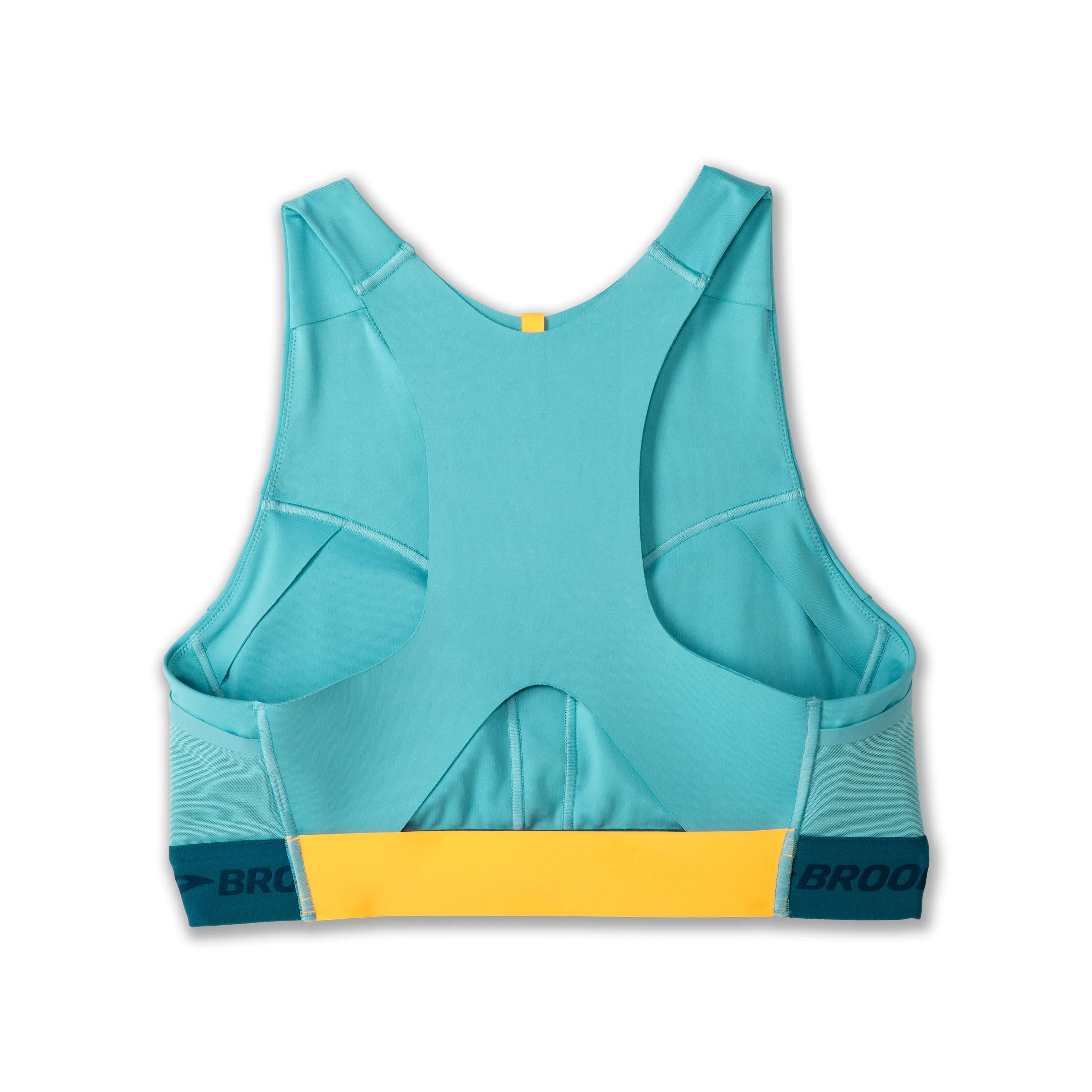 Brooks | Drive 3 Pocket Sports Bra | Women's | Aqua/Moroccan Blue