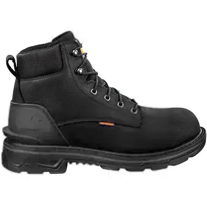 Carhartt Men's Ironwood 6" Alloy Toe WP Work Boot -Black- FT6501-M