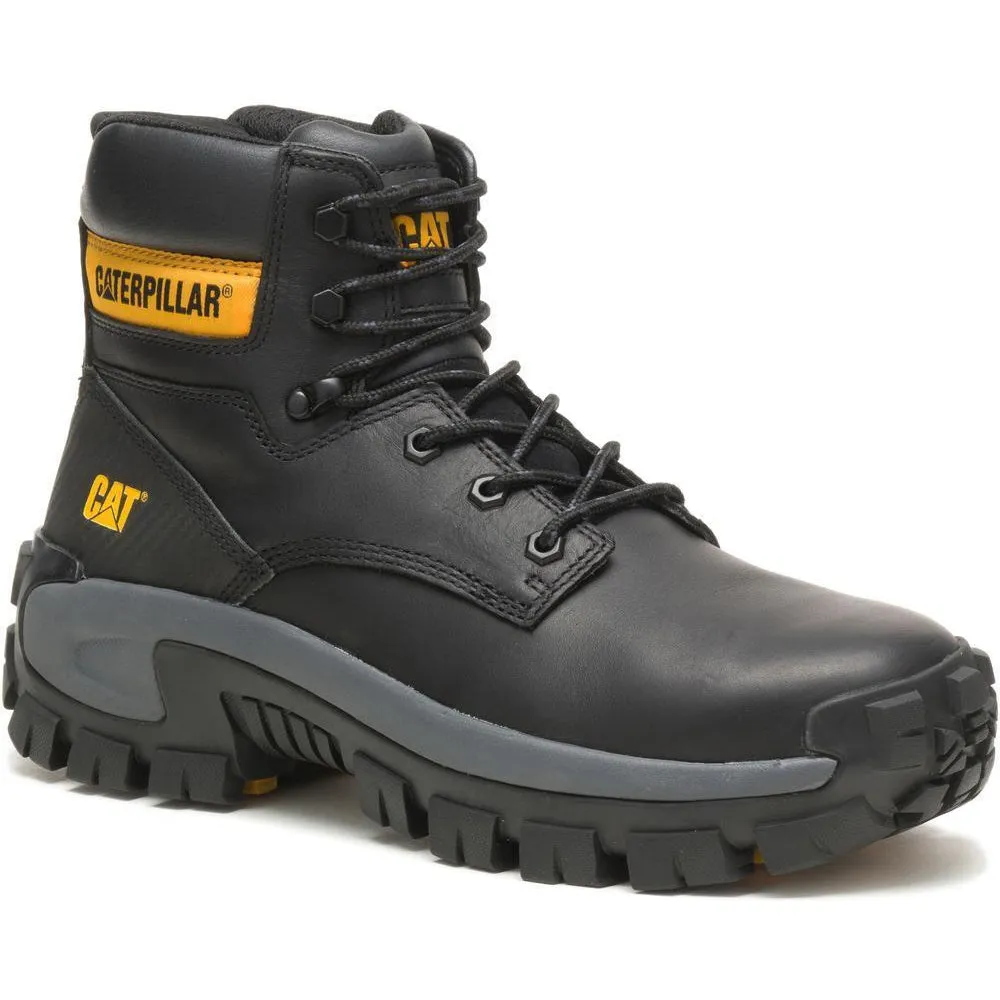 CAT Men's Invader Hi Steel Toe Work Boot - Black - P91287