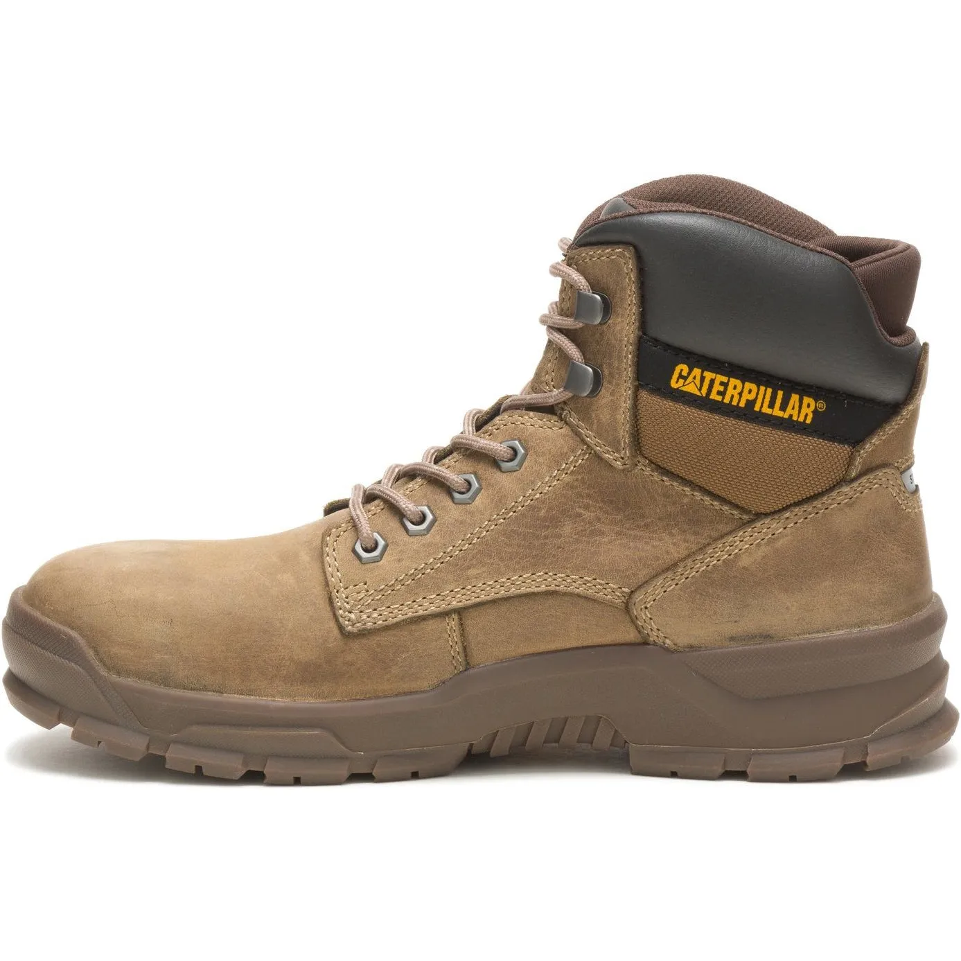 CAT Men's Mobilize Alloy Toe Work Boot - Fossil - P91268