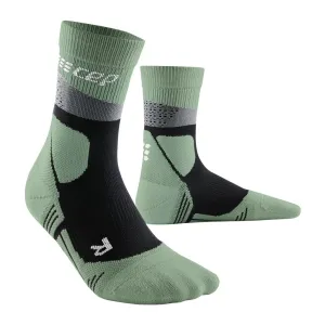 CEP | Hiking Max Cushion Mid Cut Compression Socks | Men's | Green