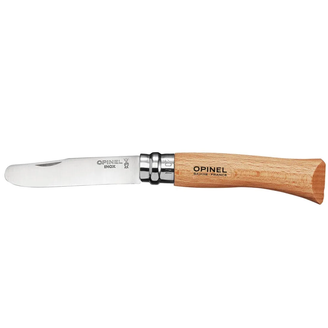 Couteau Opinel numéro 7 à bout rond bois