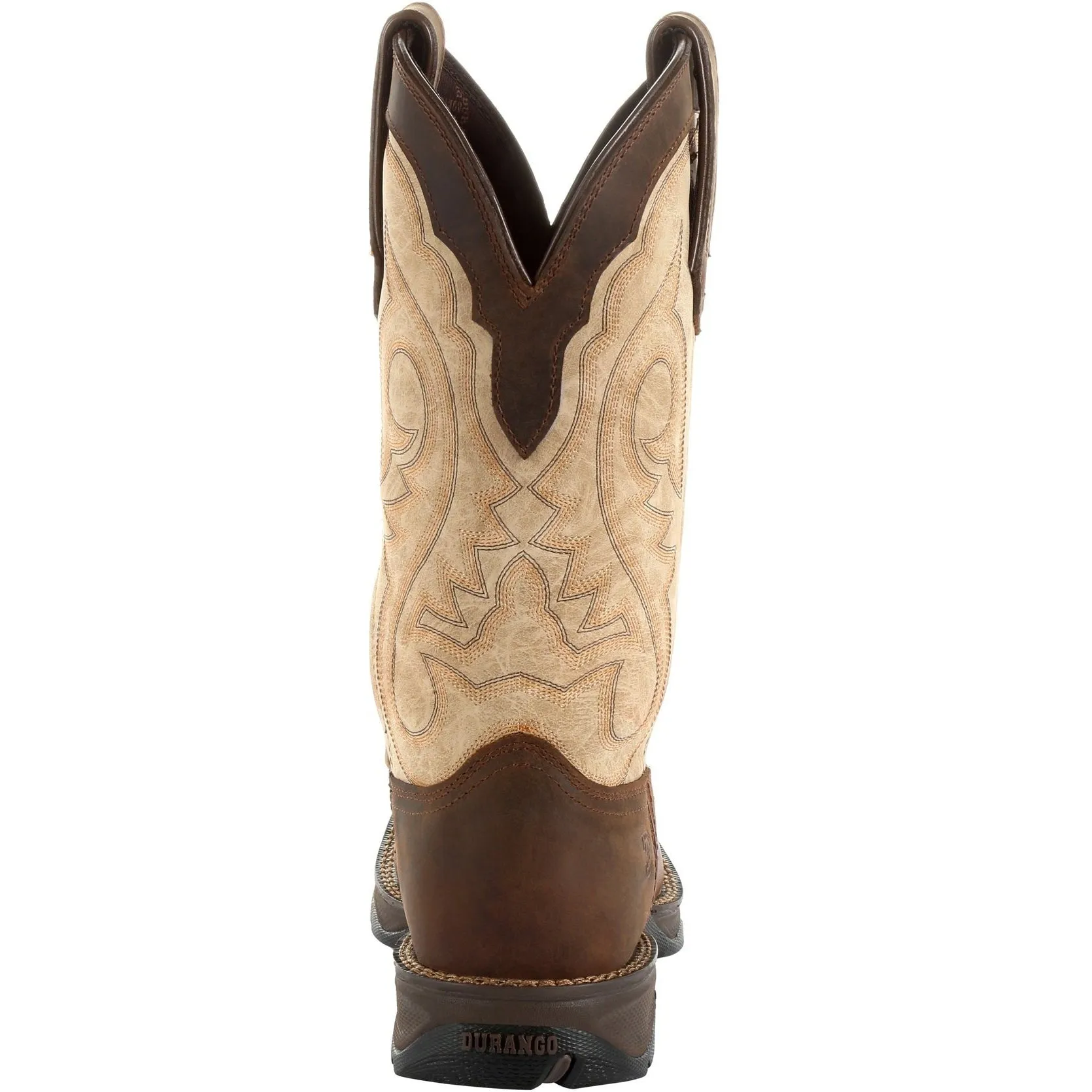 Durango Women's Lady Rebel 11" Square Toe Western Boot- Brown- DRD0332