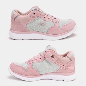 Excursion shoe - women's pink and grey mid-top