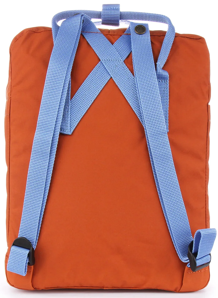 Fjallraven Kanken In Brown Blue For Unisex