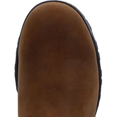 Georgia Men's TBD 11" Soft Toe WP Wellington Pull On Work Boot -Brown- GB00598