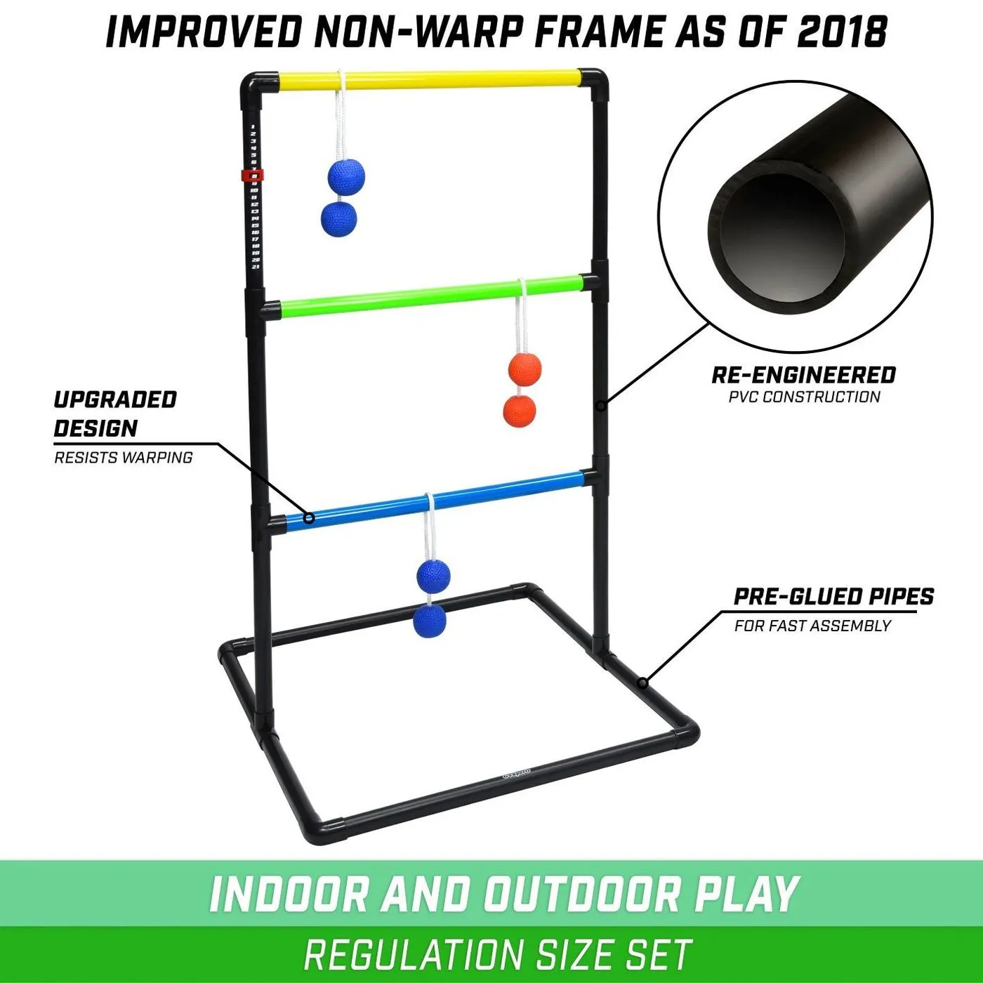 GoSport Indoor/Outdoor Ladder Toss Game Set