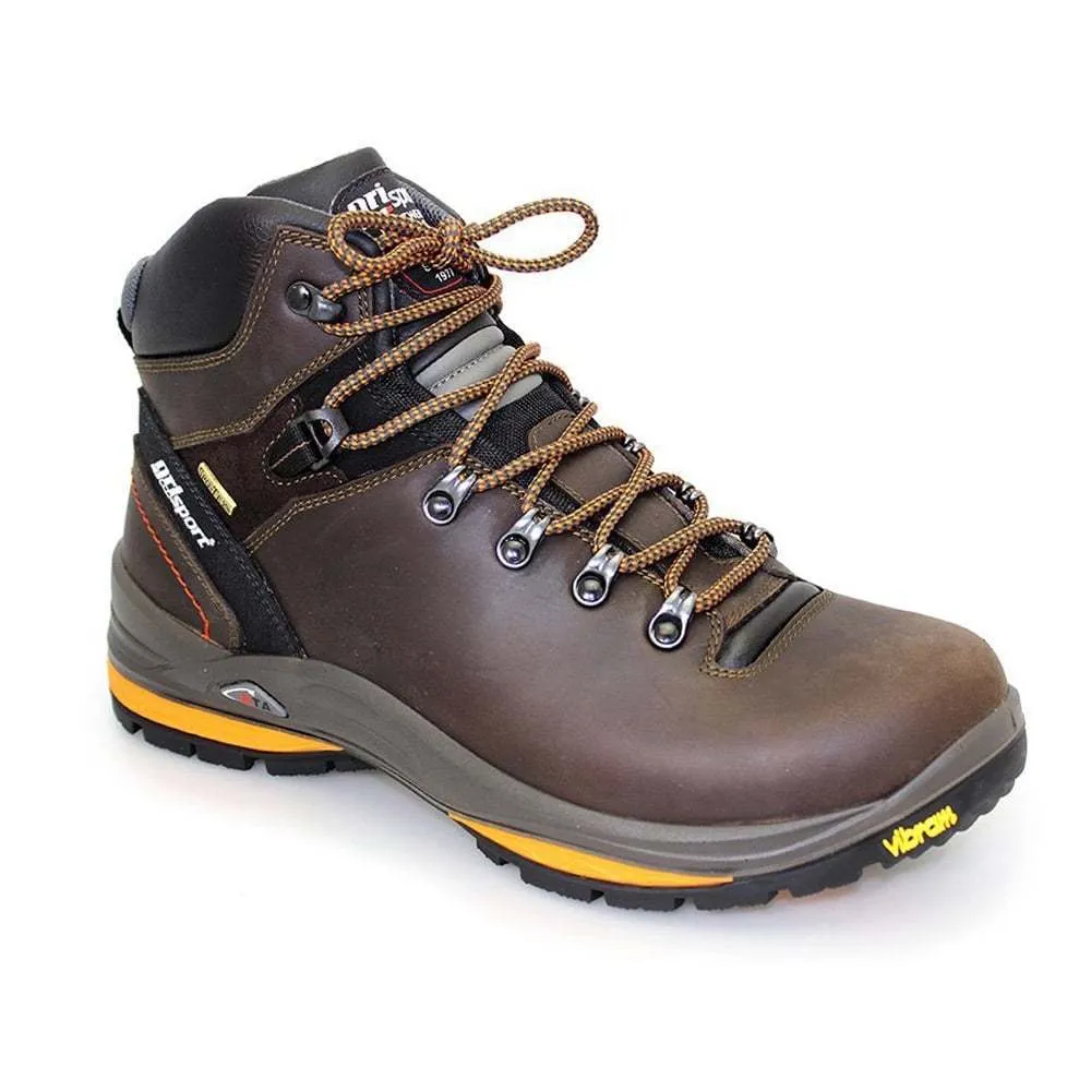 Grisport Saracen Brown Unisex Leather Waterproof Hiking Boots