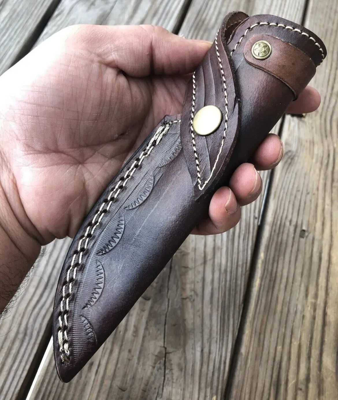 Handmade Knife Sheath Fixed Blade Vertical Knife Sheath Knives Holster Knife Case Scout Sheath