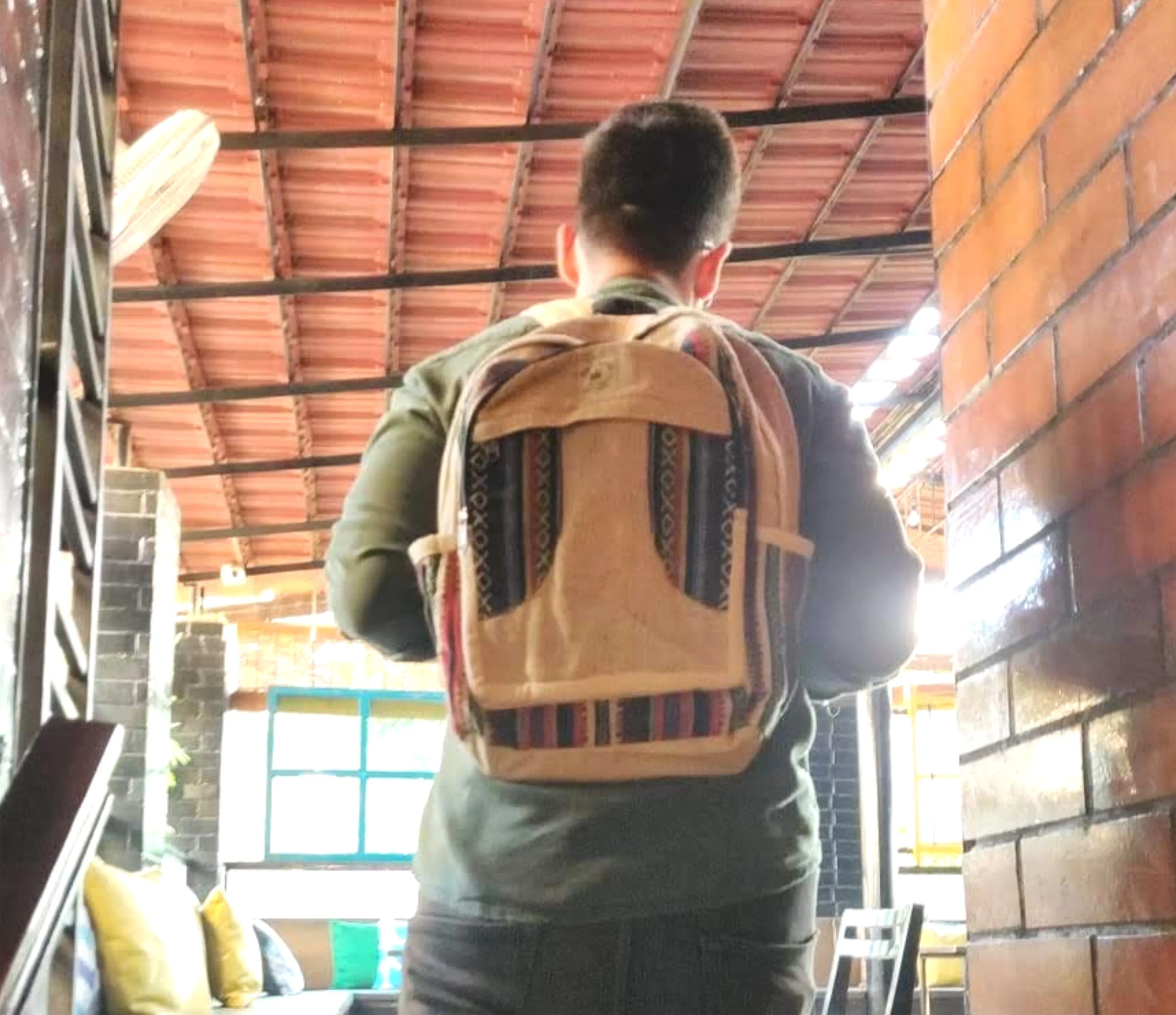 Hemp Unisex Back Pack