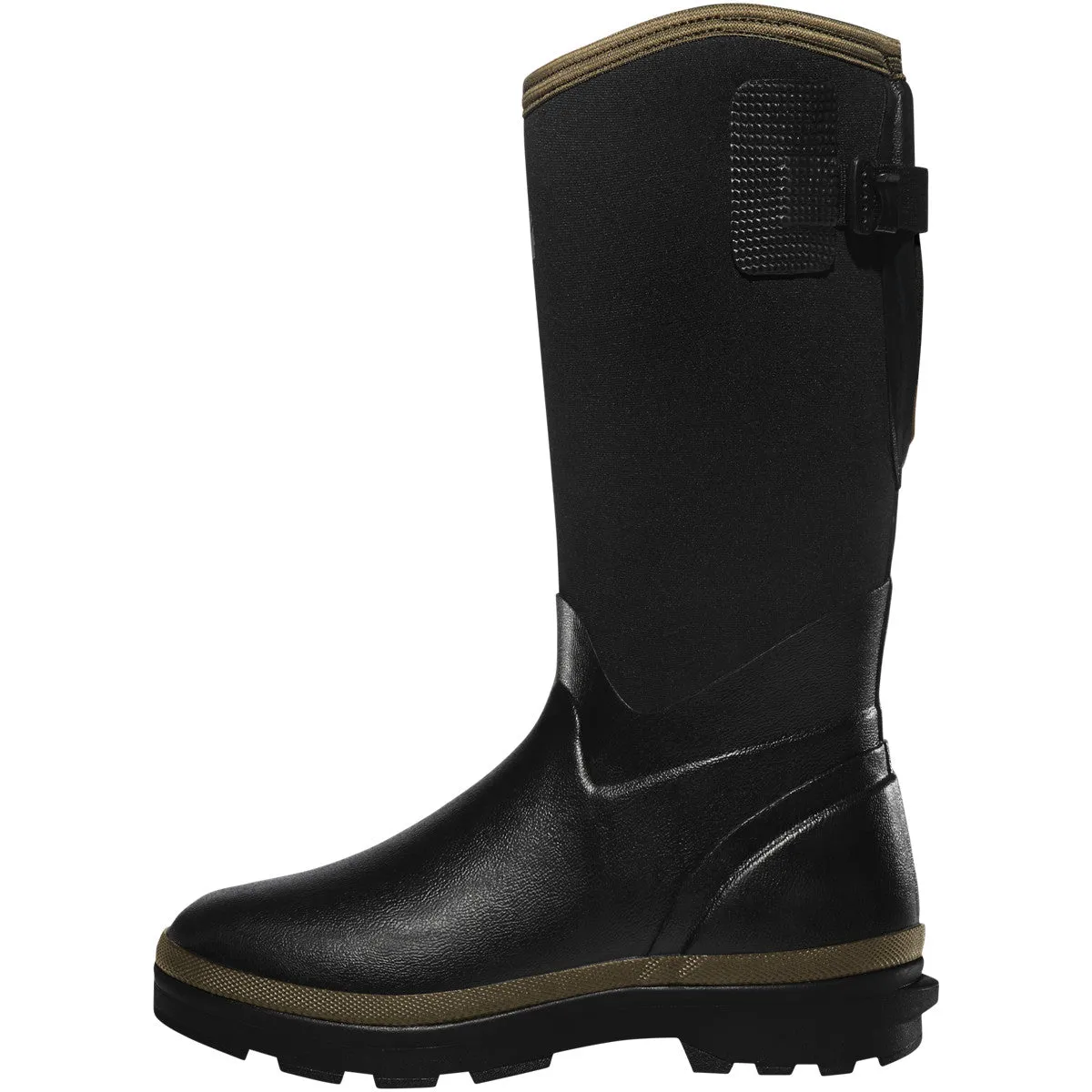 Lacrosse Women's Alpha Range 12" Soft Toe Rubber WP Work Boot - Black - 602247