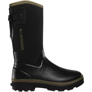 Lacrosse Women's Alpha Range 12" Soft Toe Rubber WP Work Boot - Black - 602247