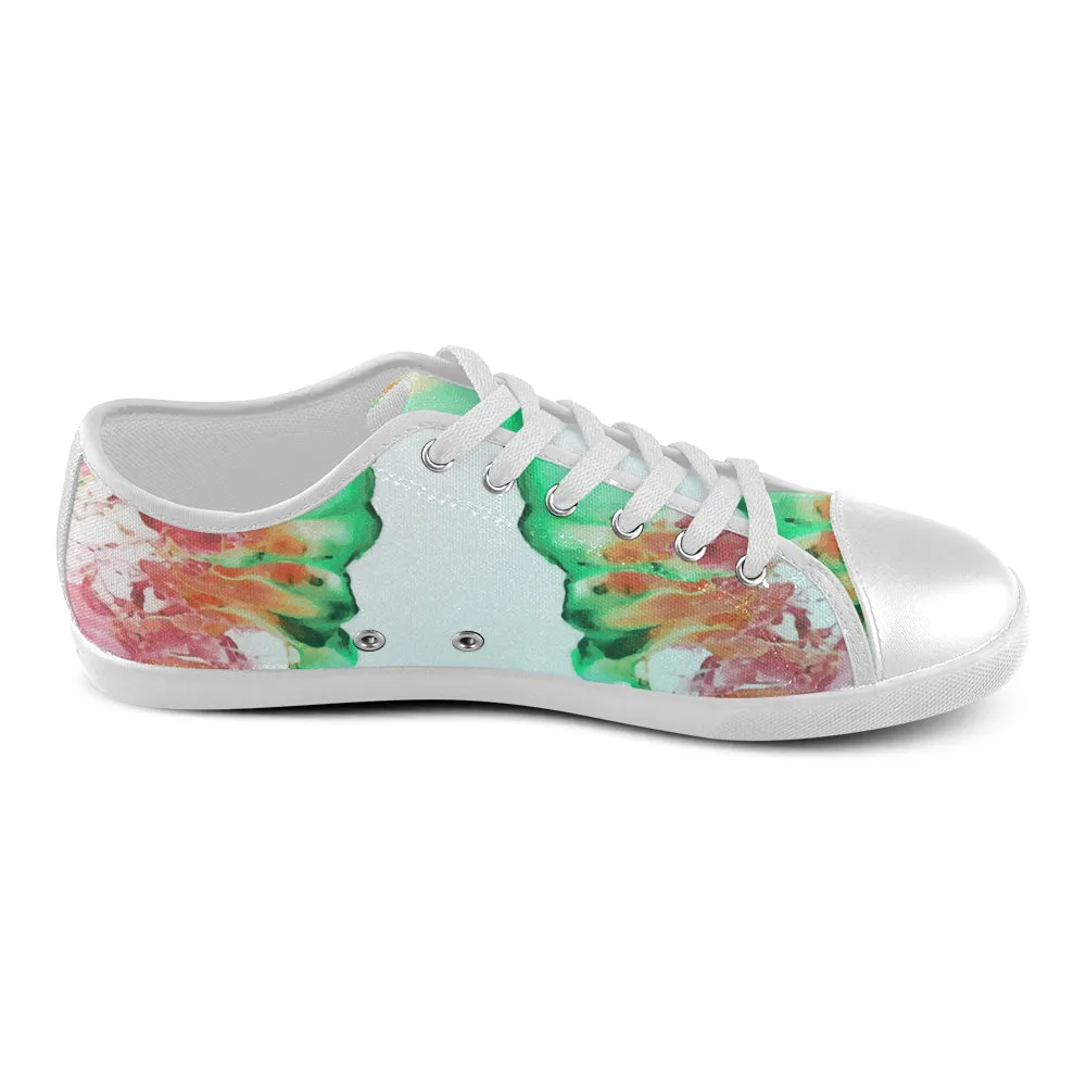 Men's Casual Print Canvas Low Top Shoes