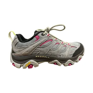 Merrell Women's Moab 3 Hiking Shoe - Monument/Fuchsia - ONLINE STORE CREDIT/EXCHANGE ONLY