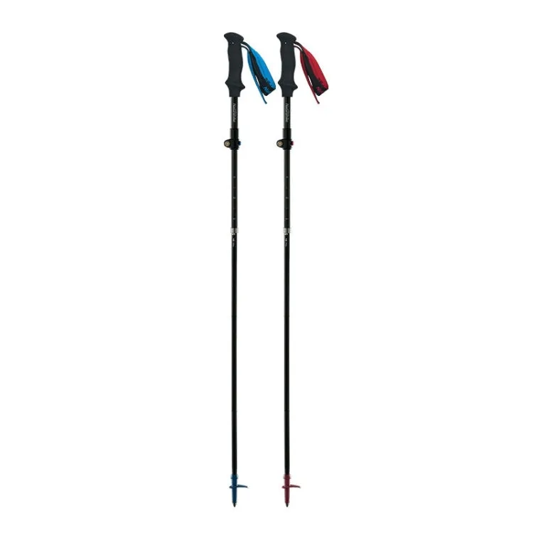 Naturehike NH18D010-Z 115-135cm Carbon Ultra-light Telescopic Five-section Trekking Pole(Blue)