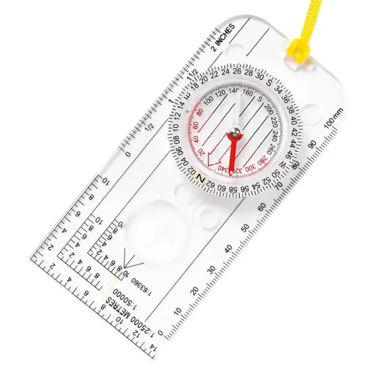 Nisa DC40-3A Outdoor Transparent Compass Map Scale