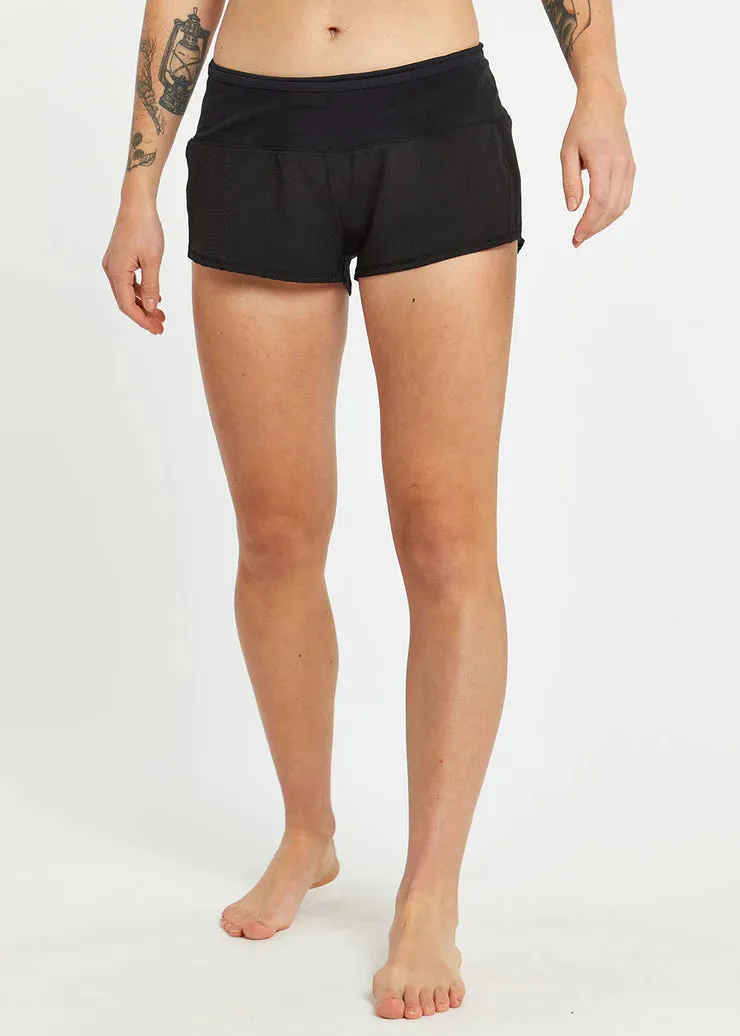 Oiselle | Mac Toolbelt Roga Shorts | Women's | Black