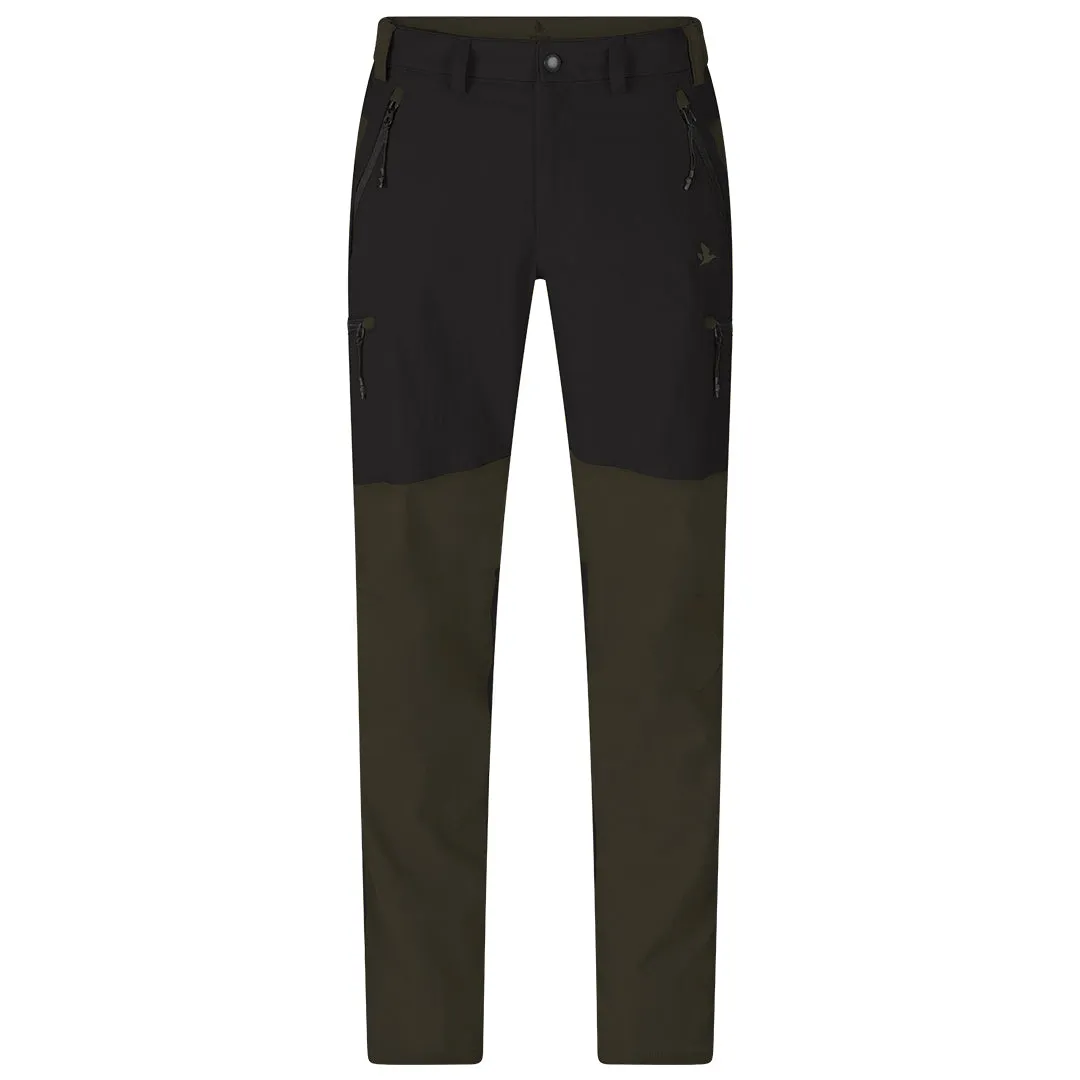 Outdoor Stretch Trousers - Pine Green/Meteorite by Seeland