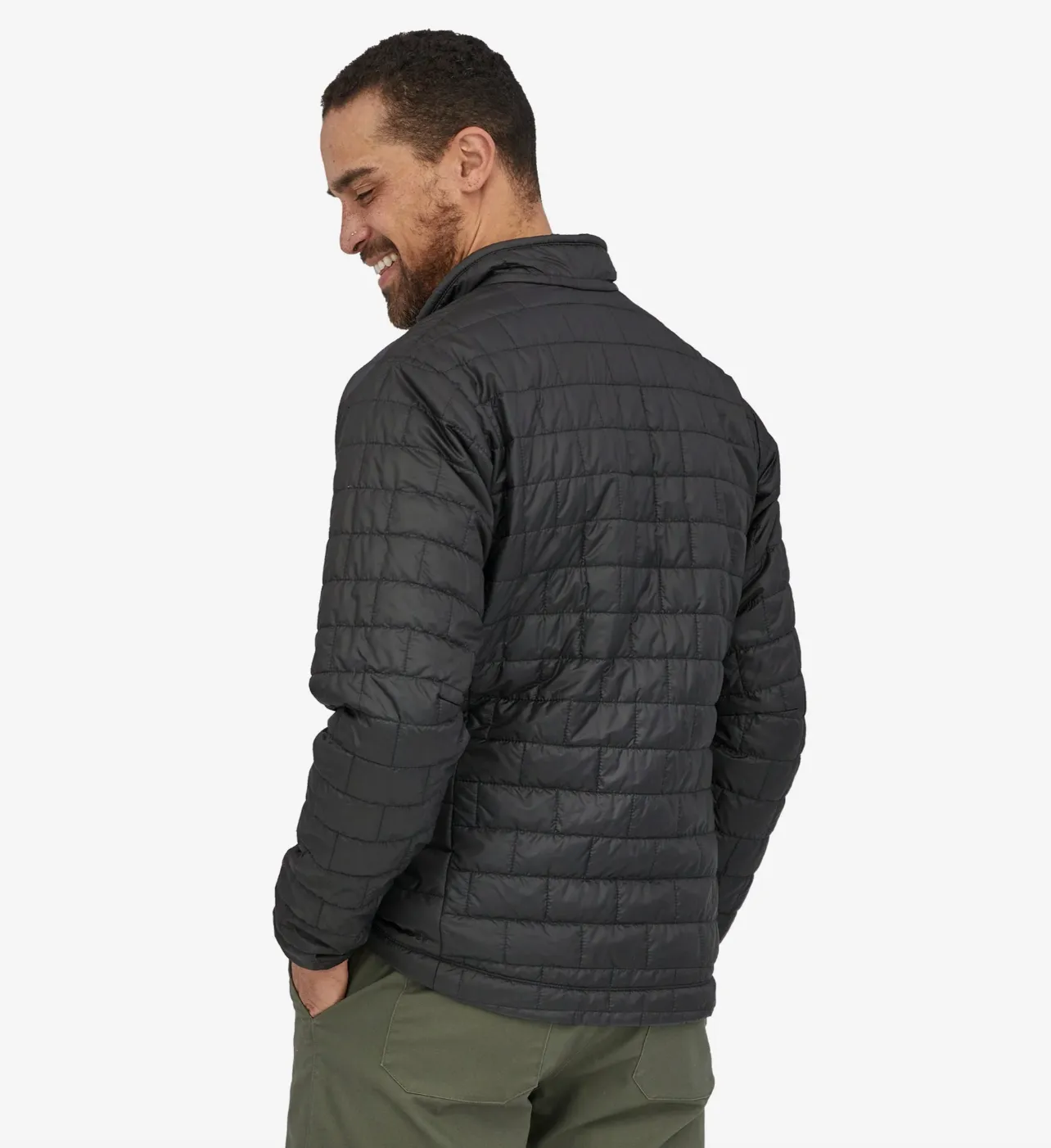 Patagonia Mens Nano Puff Jacket Forge Grey