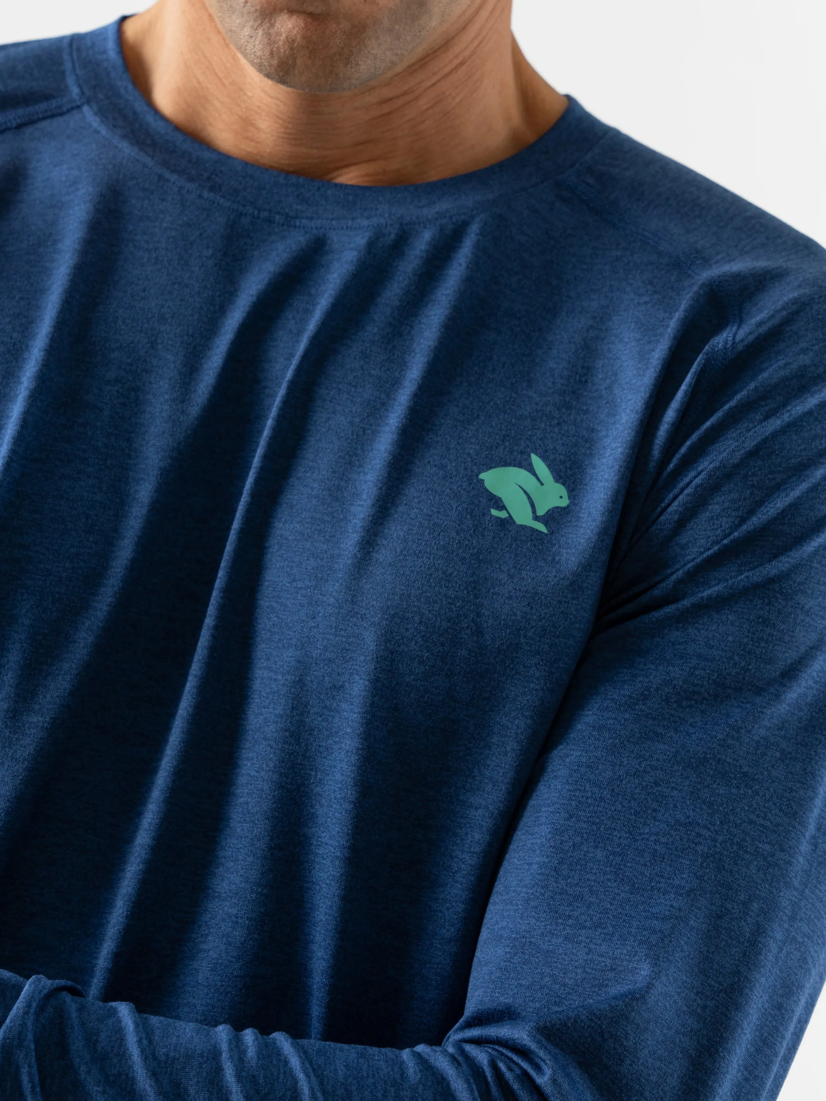 rabbit | EZ Tee Long Sleeve | Men's | True Navy