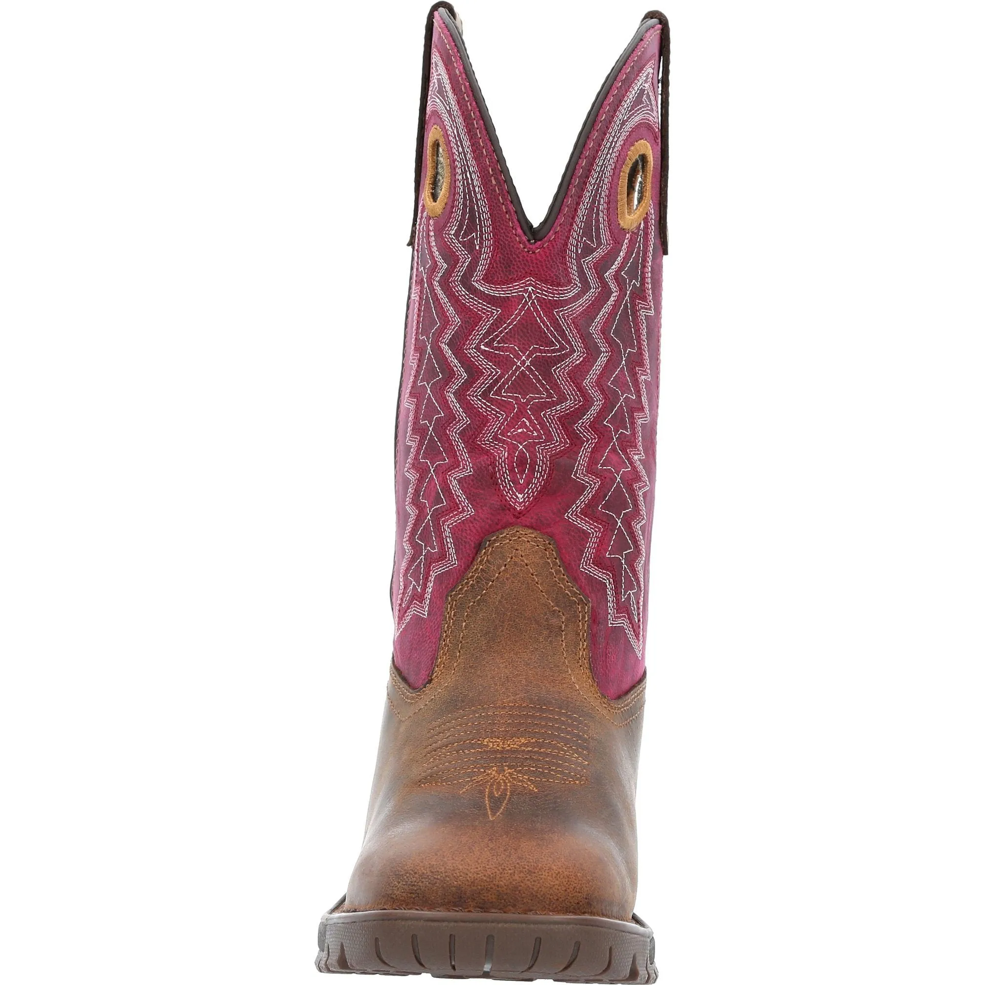 Rocky Women's Legacy 32 11" Square Toe Western Boot - Brown - RKW0357