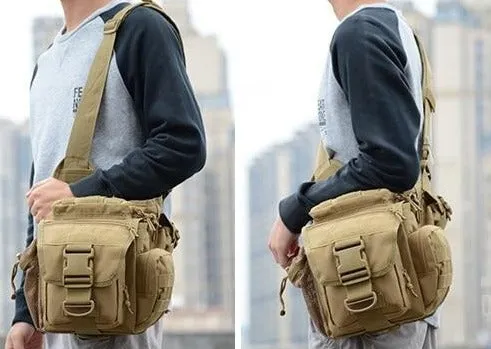 Small Military Tactical 900D Molle Sling Bag