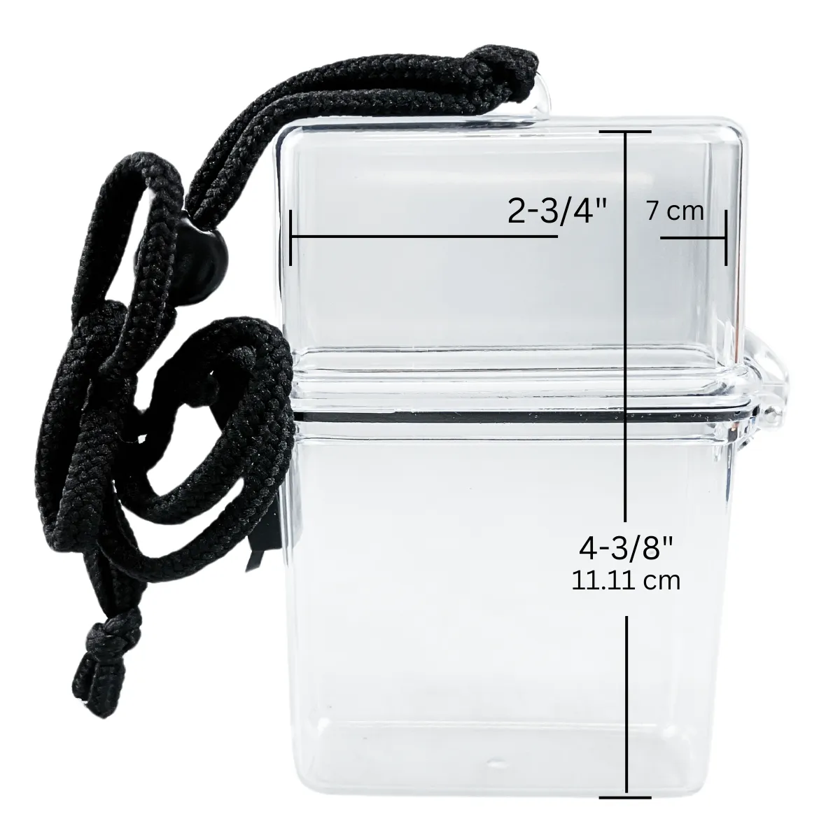 Traveler's Waterproof Box with Lanyard - TC350