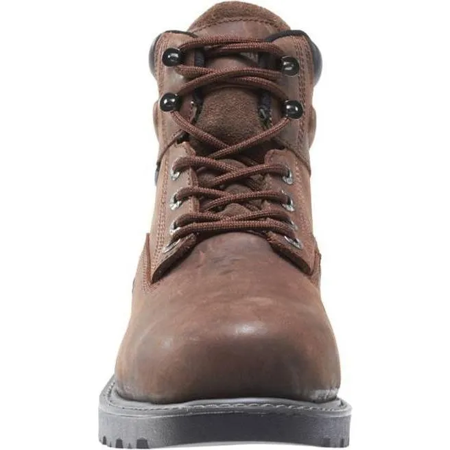 Wolverine Women's Floorhand Steel Toe WP Work Boot - Brown - W10696